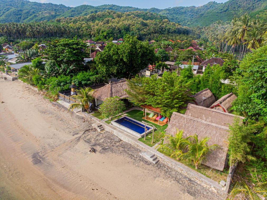 Krisna Bungalows And Restaurant Sekotong Exteriér fotografie