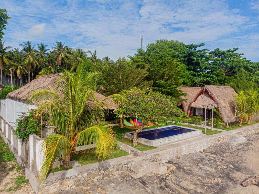 Krisna Bungalows And Restaurant Sekotong Exteriér fotografie