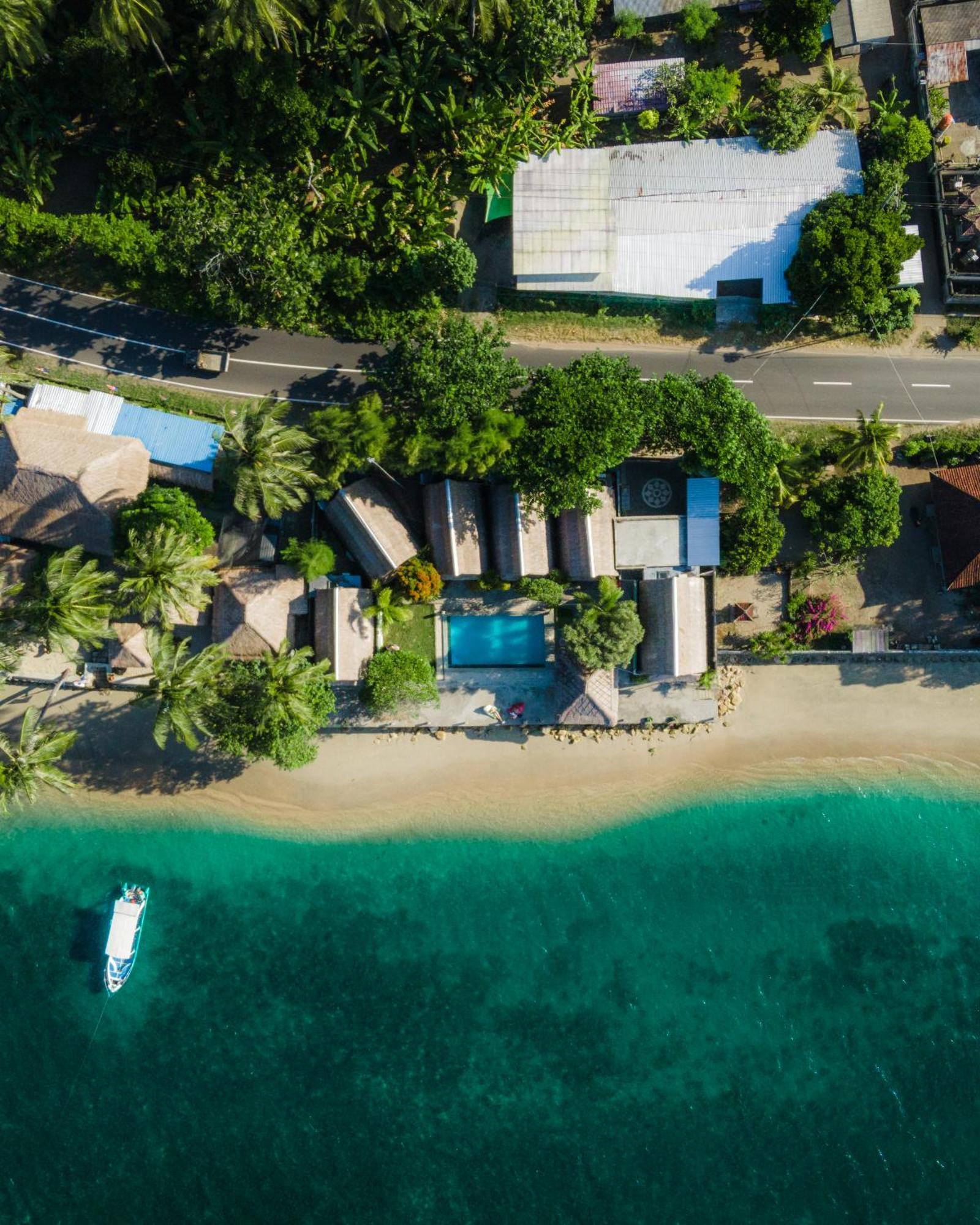 Krisna Bungalows And Restaurant Sekotong Exteriér fotografie