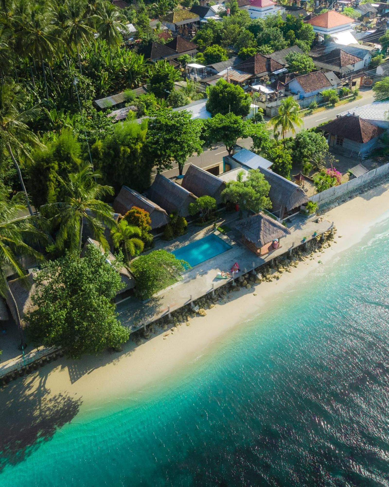 Krisna Bungalows And Restaurant Sekotong Exteriér fotografie