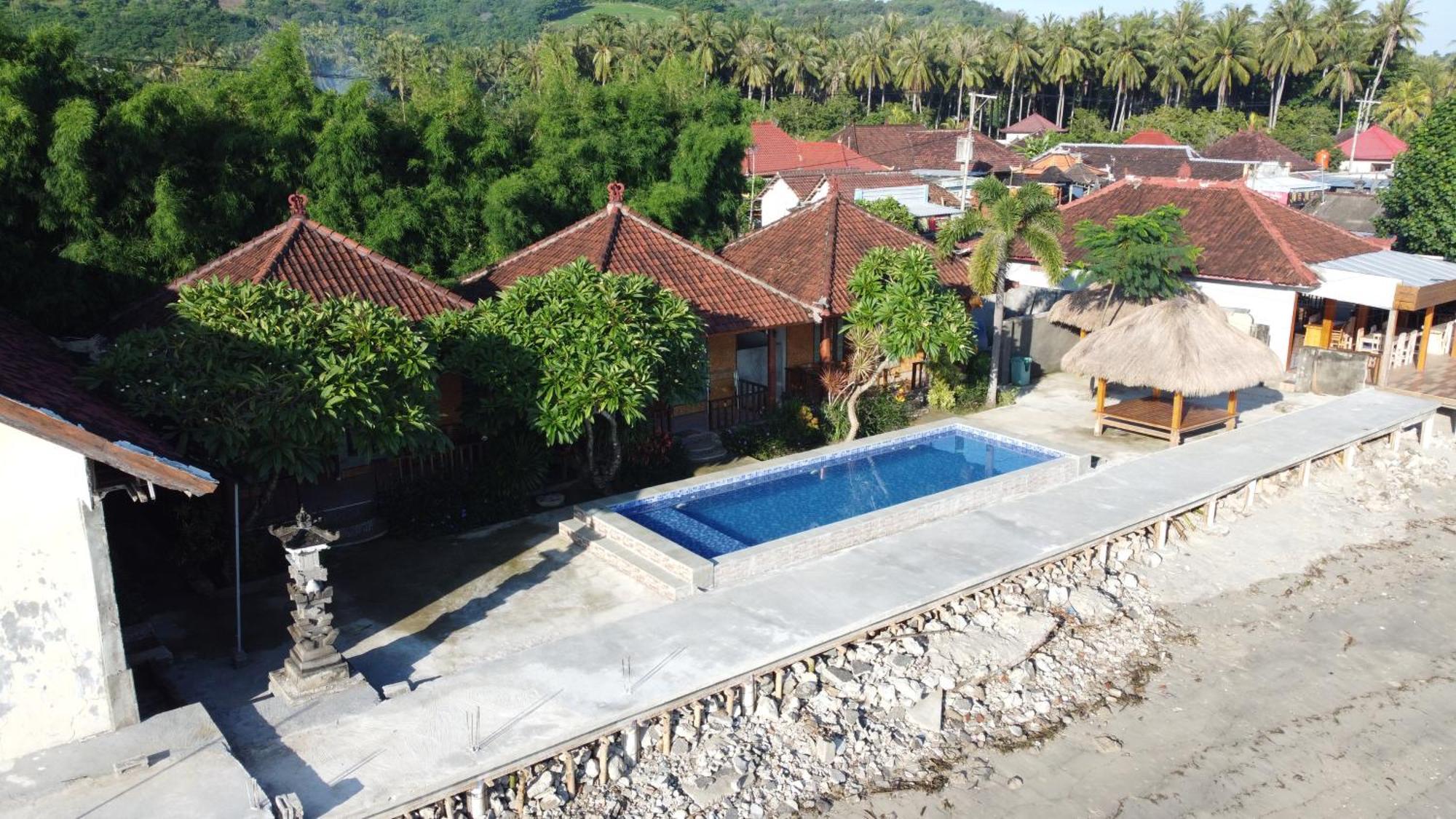 Krisna Bungalows And Restaurant Sekotong Exteriér fotografie