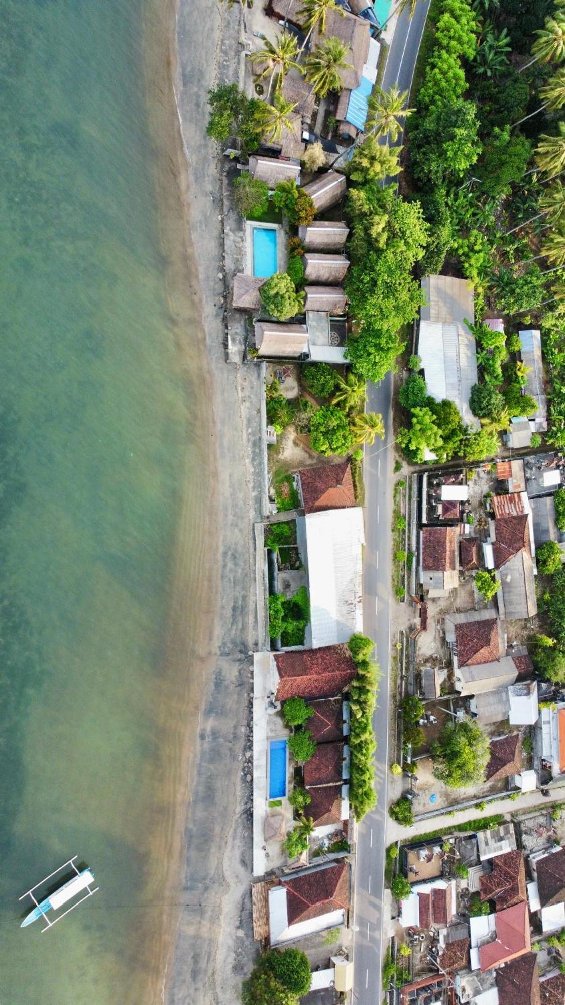 Krisna Bungalows And Restaurant Sekotong Exteriér fotografie