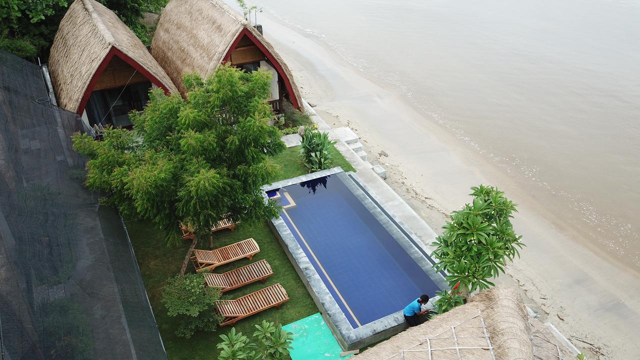 Krisna Bungalows And Restaurant Sekotong Exteriér fotografie