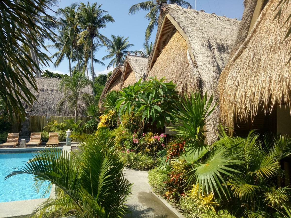 Krisna Bungalows And Restaurant Sekotong Exteriér fotografie