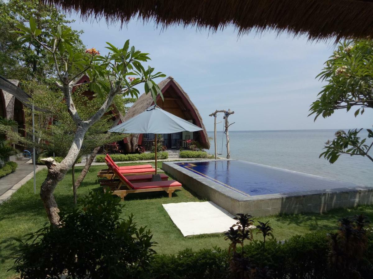 Krisna Bungalows And Restaurant Sekotong Exteriér fotografie